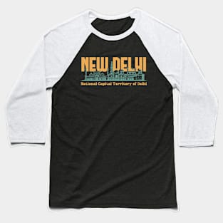 New Delhi - India Baseball T-Shirt